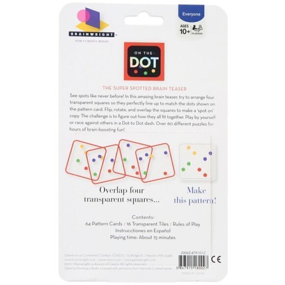 NIP THE SUPER SPOTTED BRAIN TEASER GAME - Picture 4 of 4